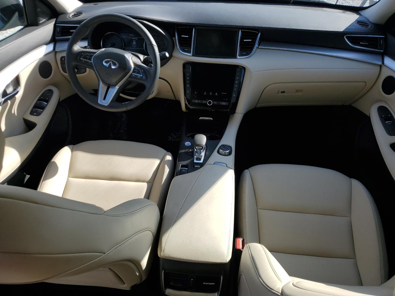 2021 Infiniti QX50 VIN 3PCAJ5BA1MF126377 Copart auction photo, front end / minor dent/scratches damage thumbnail 8