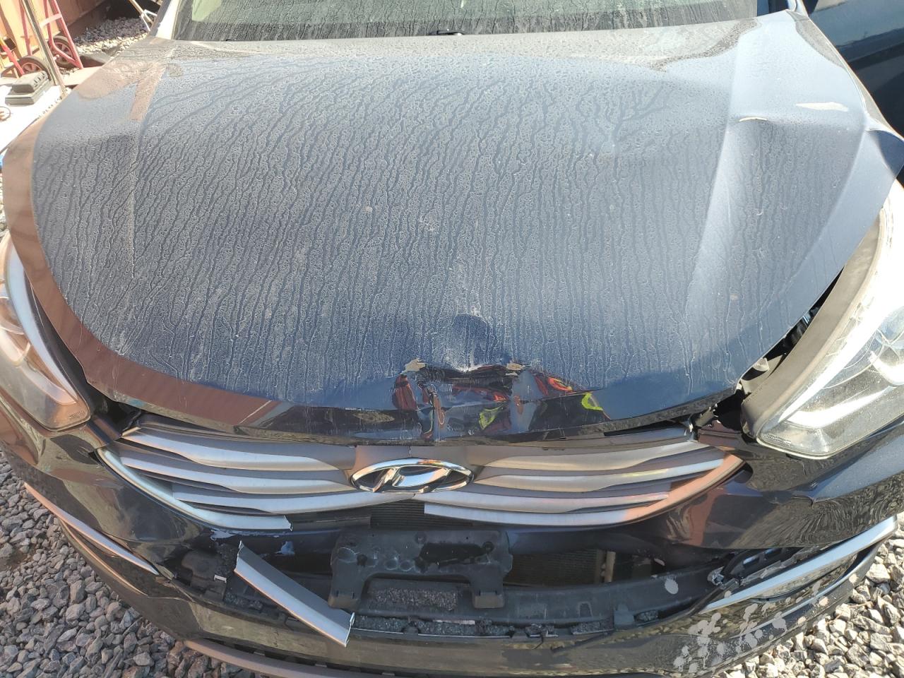 2017 Hyundai Santa Fe VIN 5NMZU3LB8HH022348 Copart auction photo, front end damage thumbnail 12