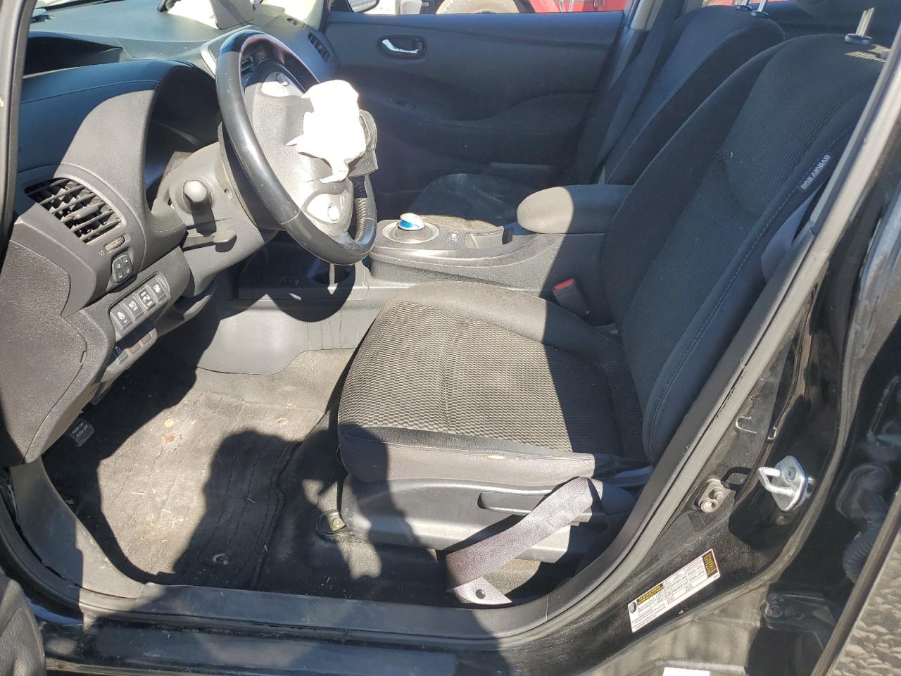 2015 Nissan Leaf VIN 1N4AZ0CP3FC305959 Copart auction photo, front end damage thumbnail 7