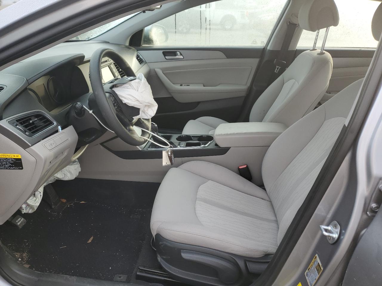 2016 Hyundai Sonata VIN KMHE24L19GA038130 Copart auction photo, front end / side damage thumbnail 7