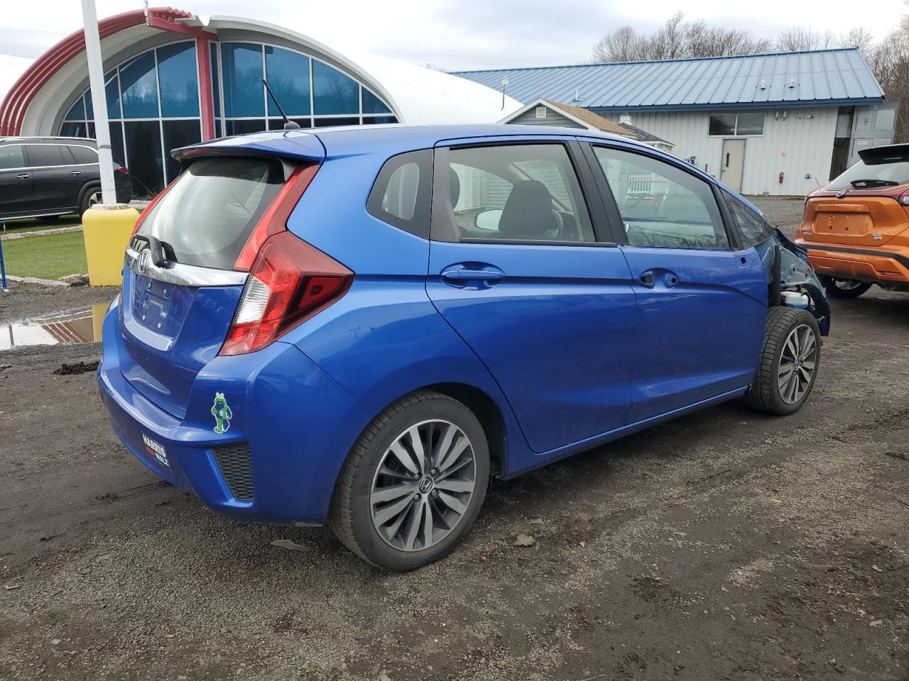 2017 Honda Fit VIN JHMGK5H74HS020922 Copart auction photo, front end / minor dent/scratches damage thumbnail 3