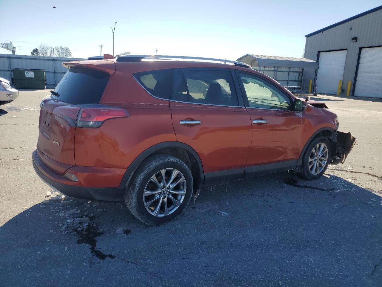 2016 Toyota RAV 4 VIN JTMYFREV2GJ087690 Copart auction photo, front end damage thumbnail 3