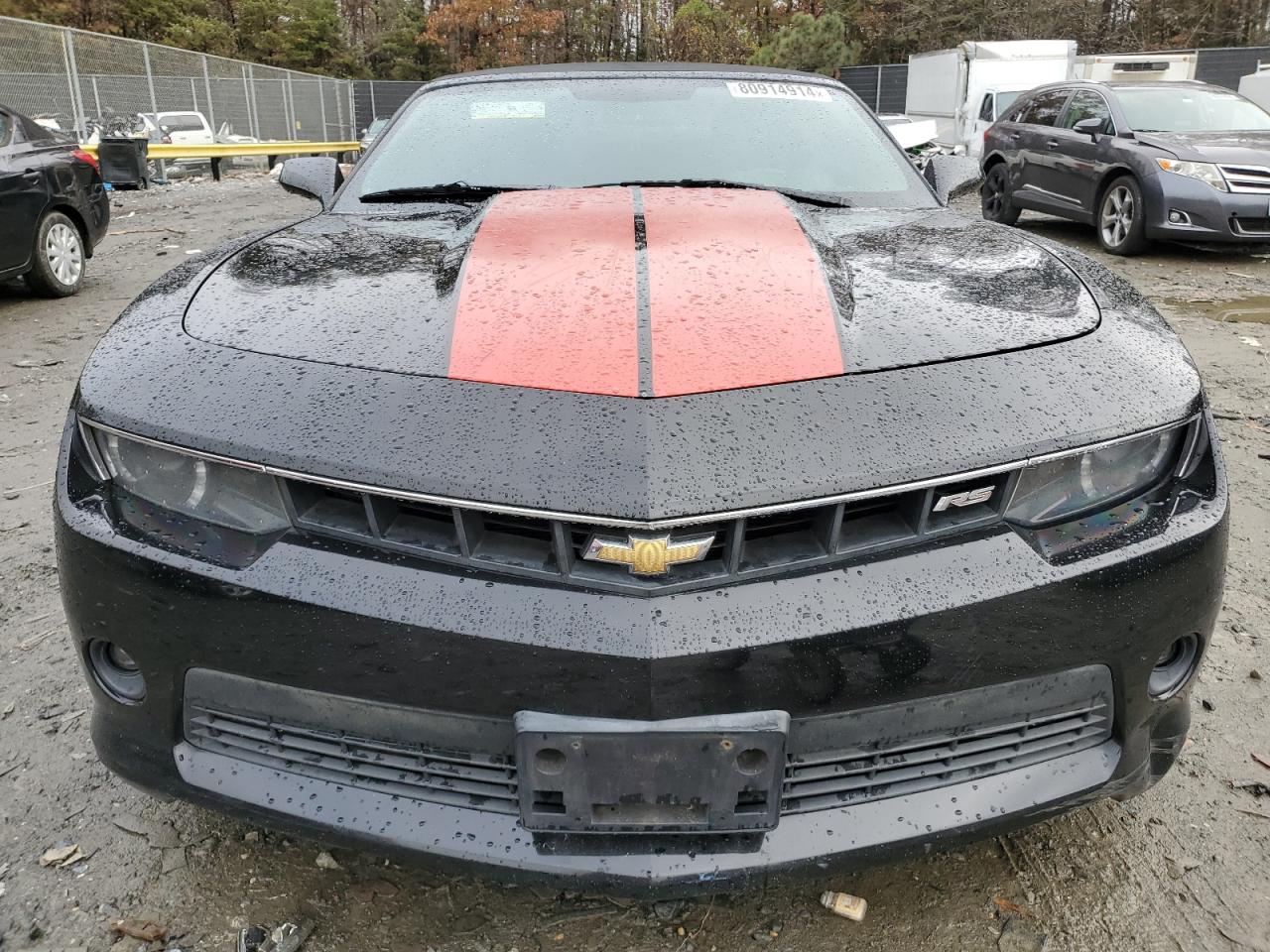 2014 Chevrolet Camaro VIN 2G1FC3D38E9186237 Copart auction photo, minor dent/scratches damage thumbnail 5