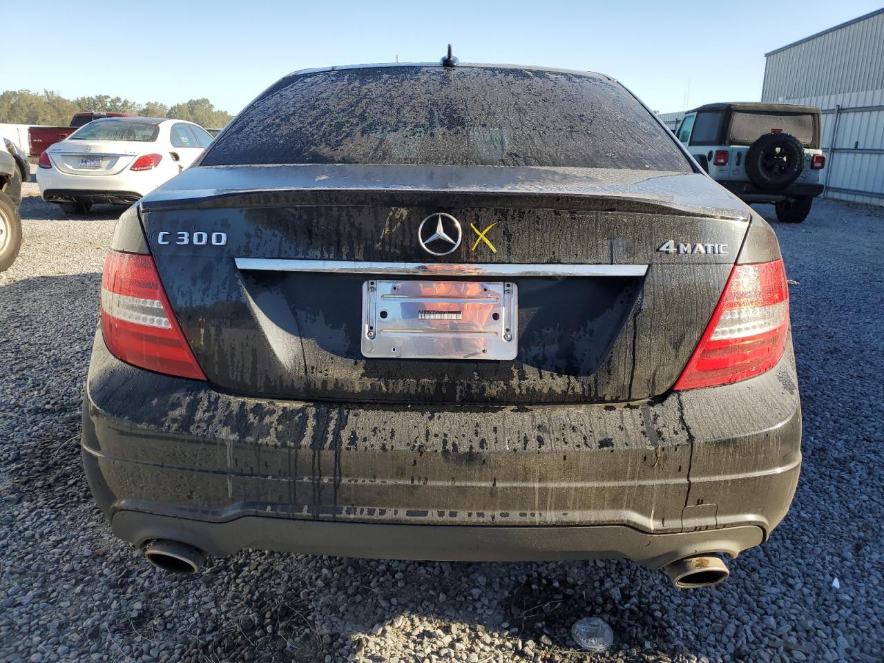 2013 Mercedes-Benz C-klasse VIN WDDGF8AB9DR295733 Copart auction photo, front end damage thumbnail 6