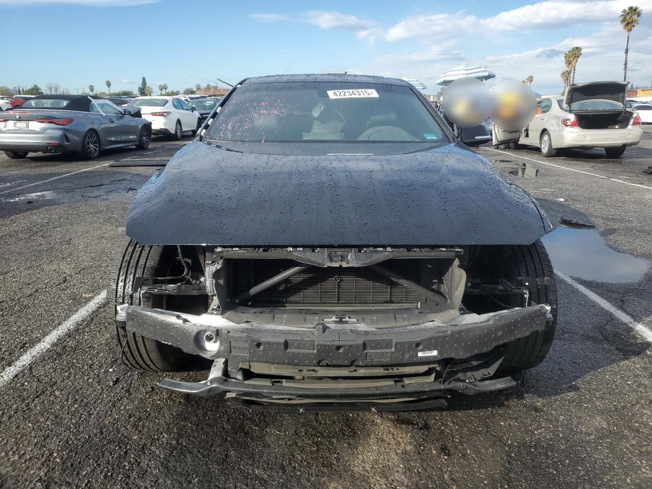 2019 BMW 4er VIN WBA4W3C56KAF92610 Copart auction photo, front end / side damage thumbnail 5