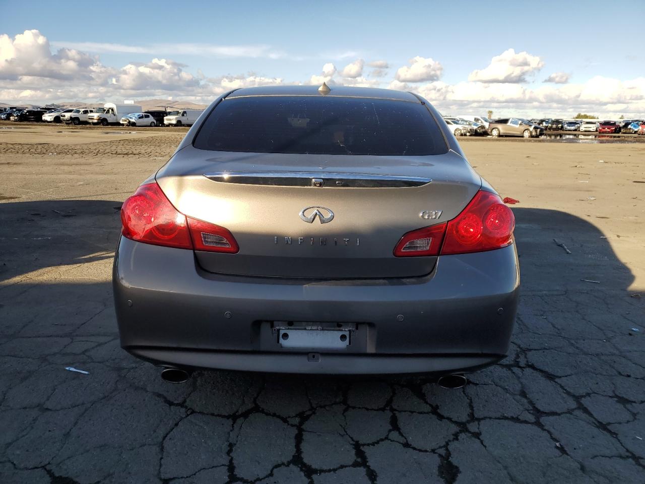 2010 Infiniti G VIN JN1CV6AP5AM200429 Copart auction photo, vandalism damage thumbnail 6