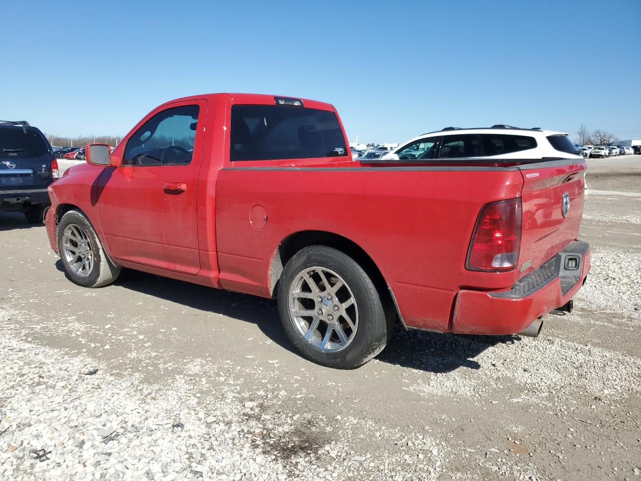 2012 Dodge RAM VIN 3C6JD6AT0CG261575 Copart auction photo, all over damage thumbnail 2