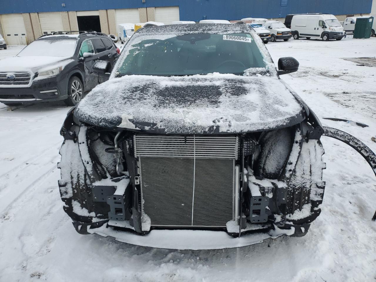 2022 Ford Explorer VIN 1FMSK8DH5NGC04529 Copart auction photo, front end damage thumbnail 5