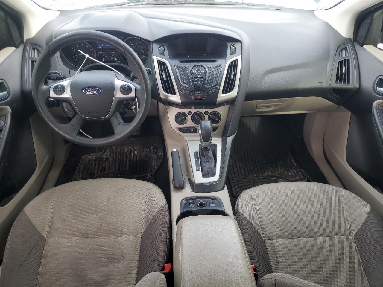 2014 Ford Focus VIN 1FADP3K27EL434327 Copart auction photo, side / front end damage thumbnail 8