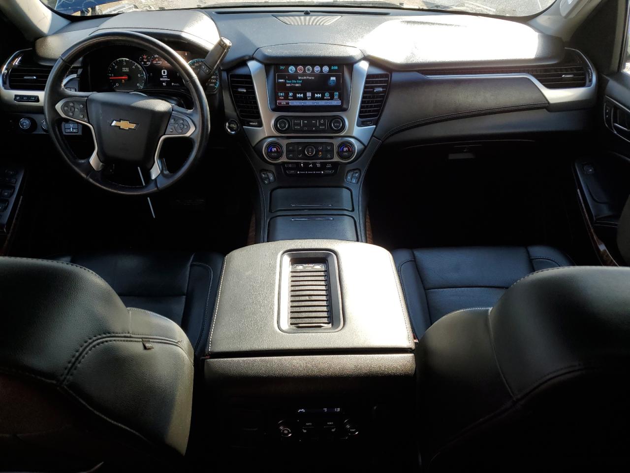2018 Chevrolet Tahoe VIN 1GNSKCKC3JR107981 Copart auction photo, front end / rear end damage thumbnail 8