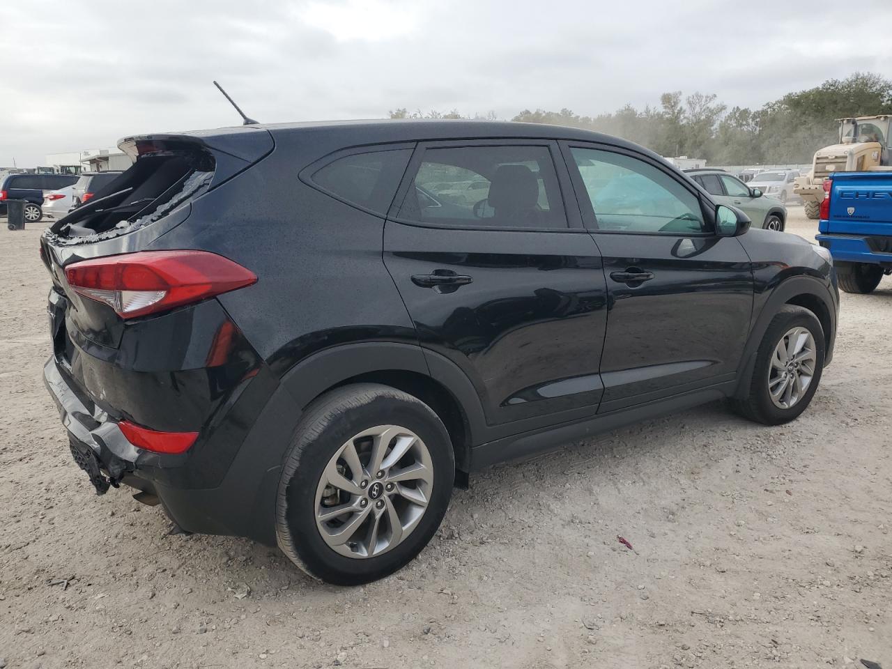 2018 Hyundai Tucson VIN KM8J23A49JU733347 Copart auction photo, rear end damage thumbnail 3
