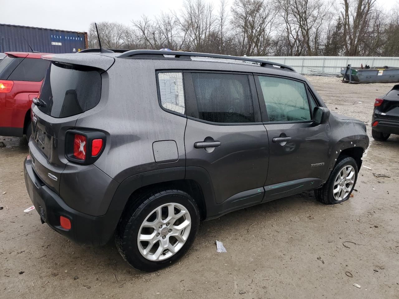 2018 Jeep Renegade VIN ZACCJBBB7JPJ11657 Copart auction photo, front end damage thumbnail 3