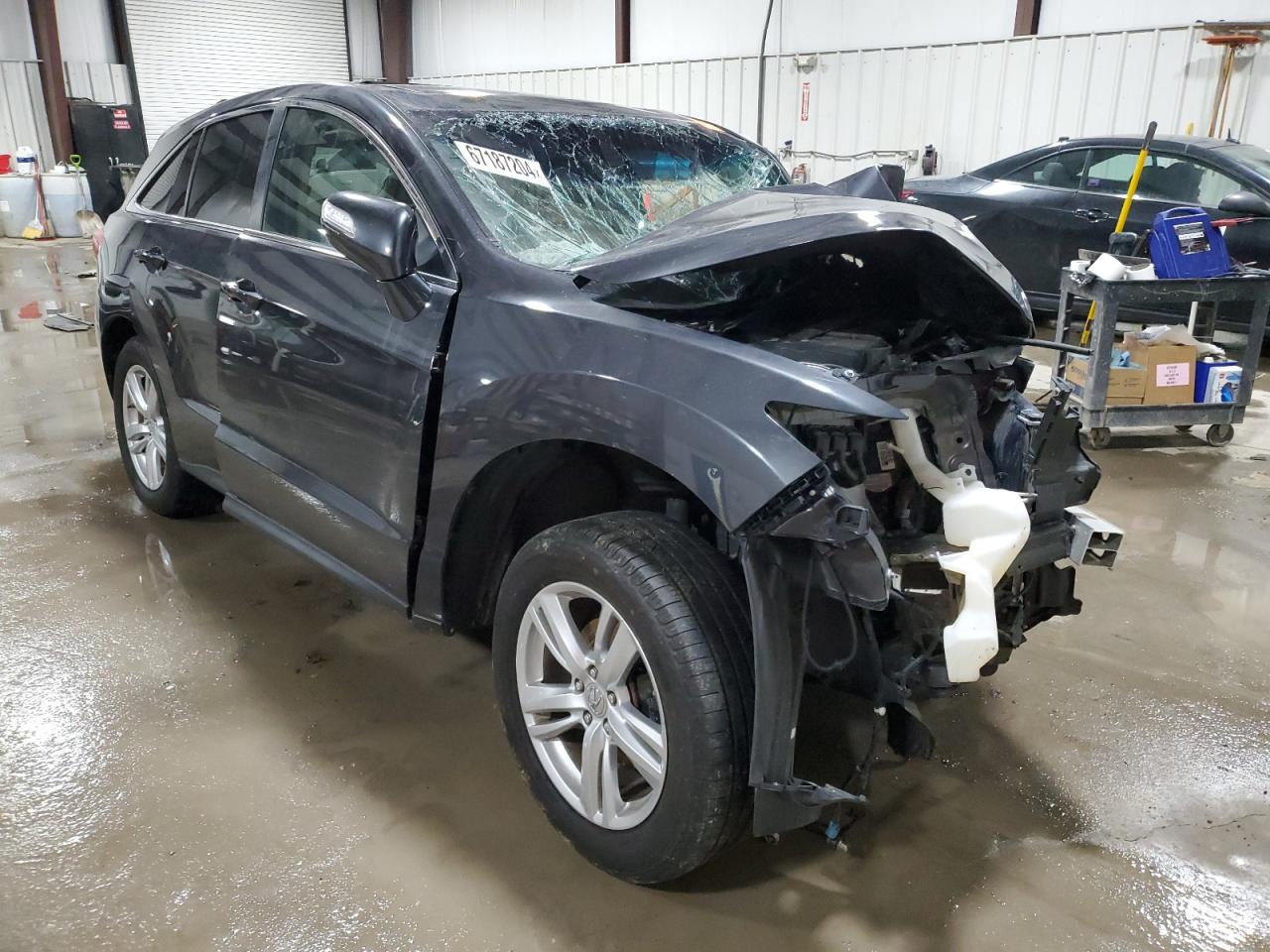 2014 Acura RDX VIN 5J8TB4H39EL016735 Copart auction photo, all over damage thumbnail 4