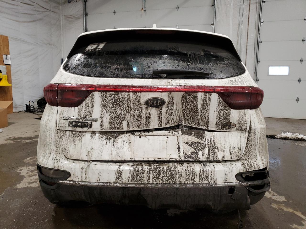 2020 KIA Sportage VIN KNDPMCAC7L7661985 Copart auction photo, front end / rear end damage thumbnail 6