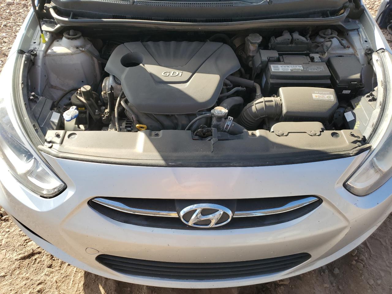 2017 Hyundai Accent VIN KMHCT4AE9HU250360 Copart auction photo, side damage thumbnail 11