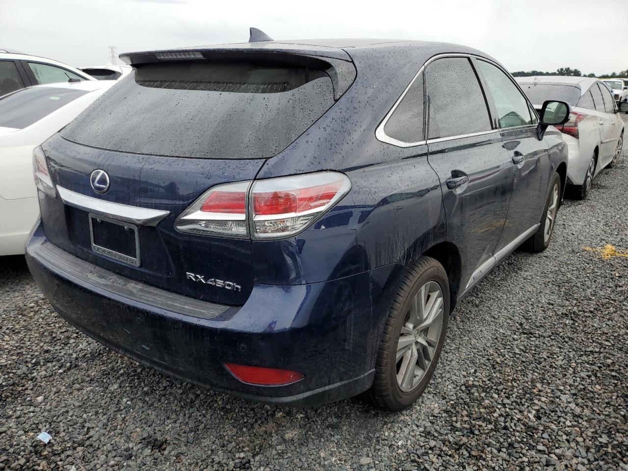 2015 Lexus RX VIN 2T2ZB1BAXFC001552 Copart auction photo, water/flood damage thumbnail 3