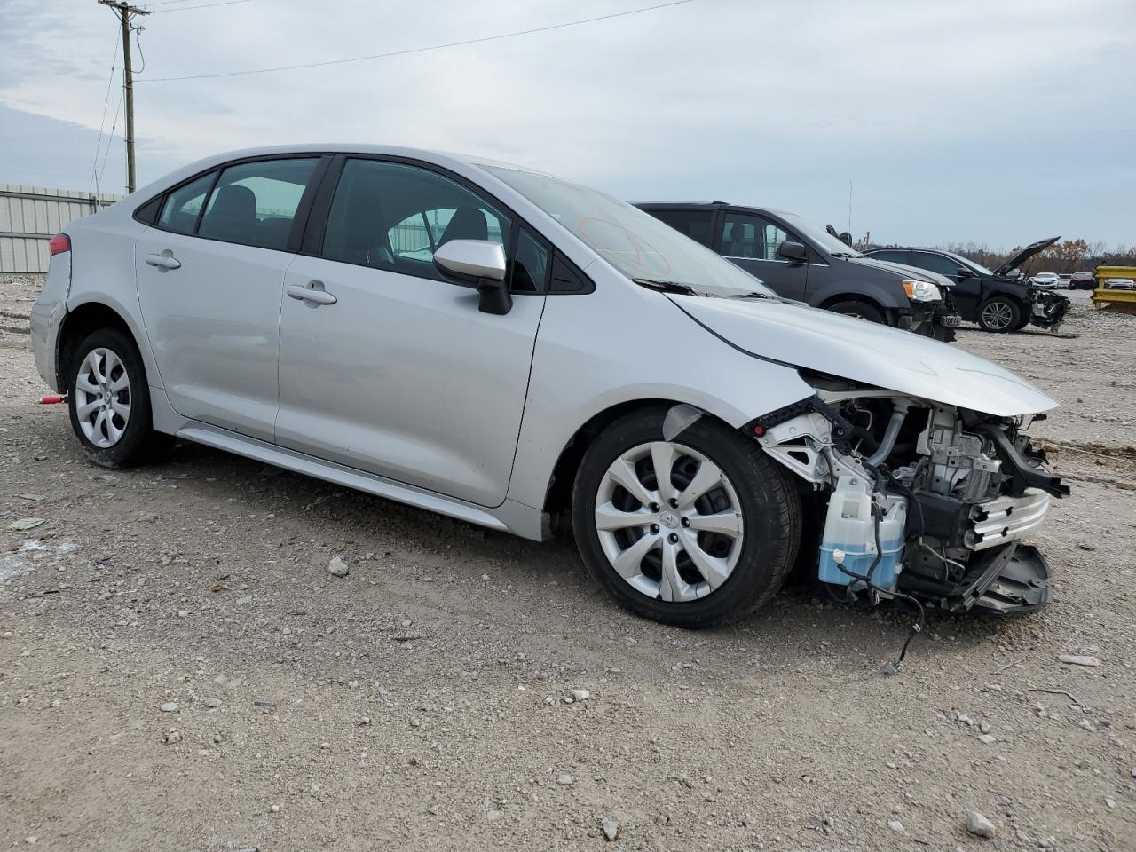 2020 Toyota Corolla VIN 5YFEPRAE3LP118165 Copart auction photo, front end damage thumbnail 4