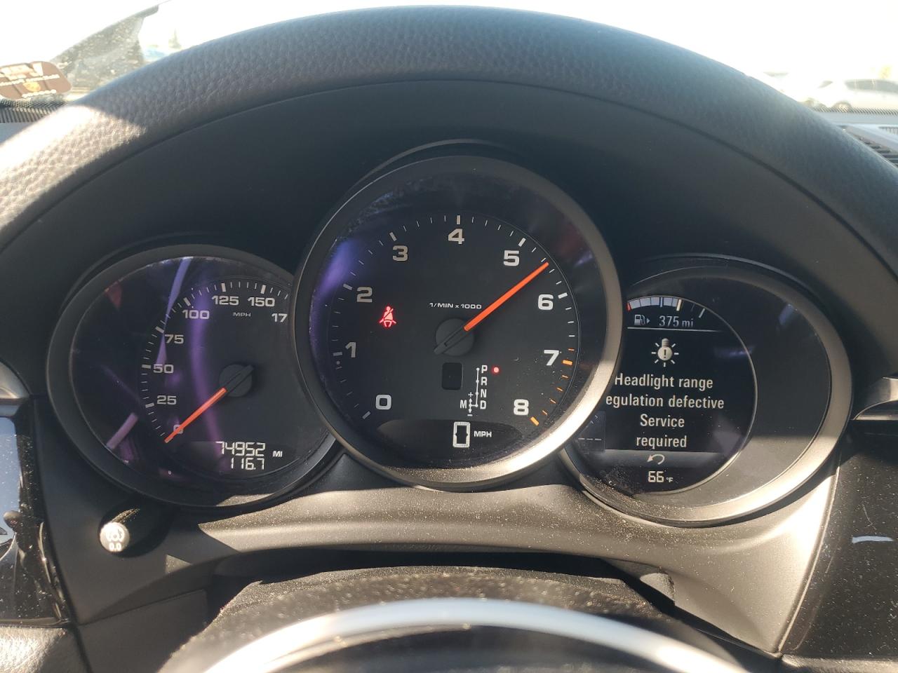 2018 Porsche Macan VIN WP1AA2A53JLB06822 Copart auction photo, front end damage thumbnail 9