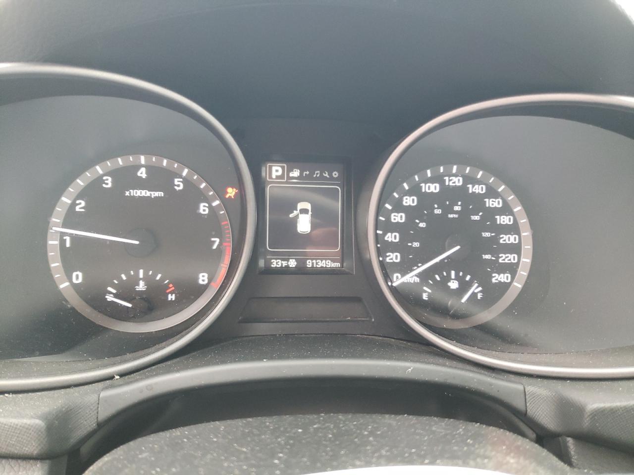 2018 Hyundai Santa Fe VIN 5XYZUDLB8JG552664 Copart auction photo, front end damage thumbnail 9