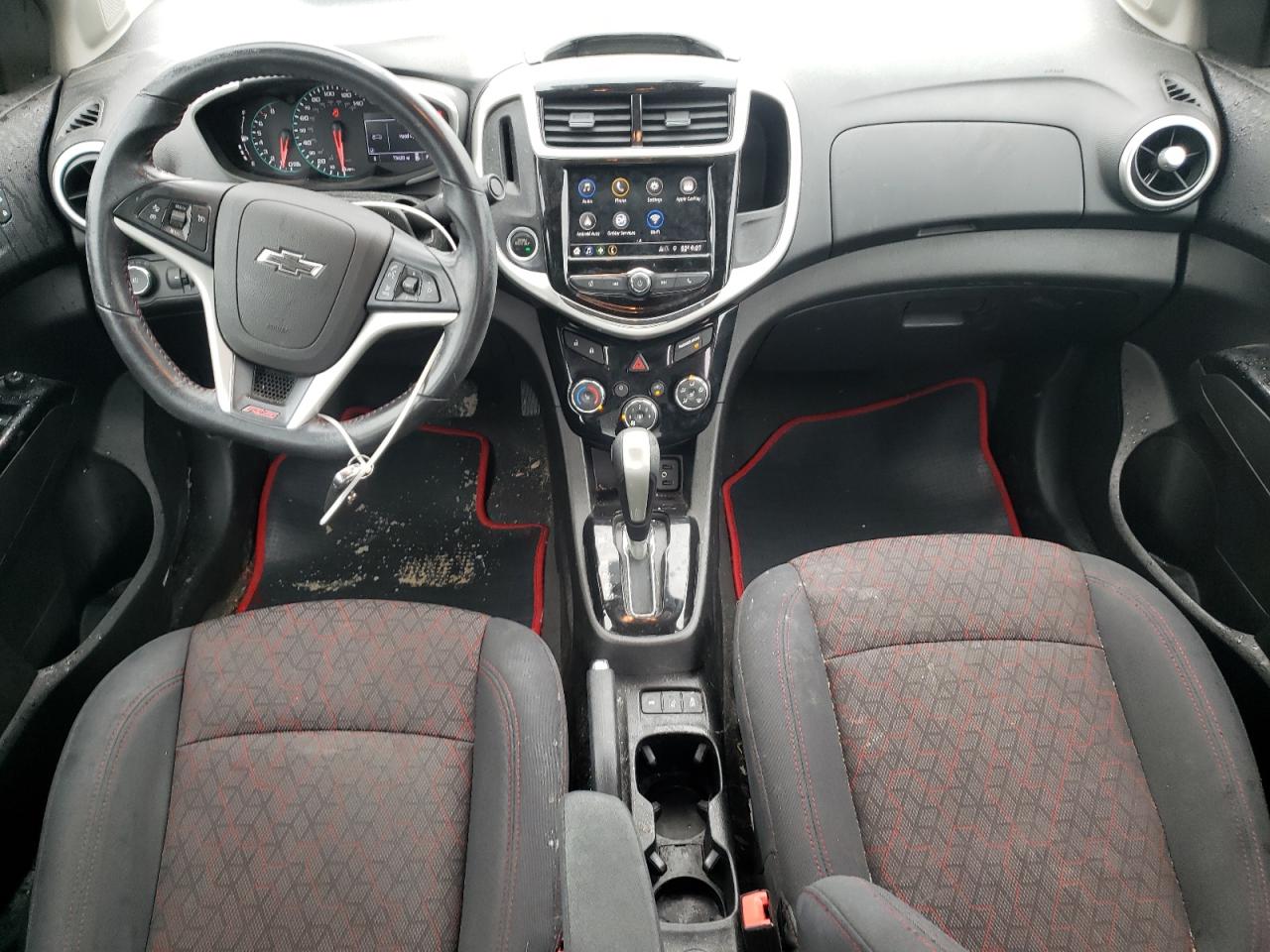 2019 Chevrolet Sonic VIN 1G1JD5SB9K4134272 Copart auction photo, mechanical / minor dent/scratches damage thumbnail 8