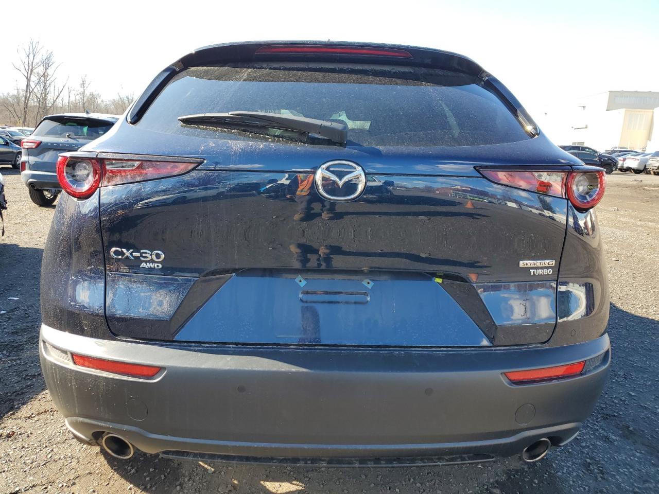 2023 Mazda CX-30 VIN 3MVDMBEY0PM500133 Copart auction photo, front end / mechanical damage thumbnail 6