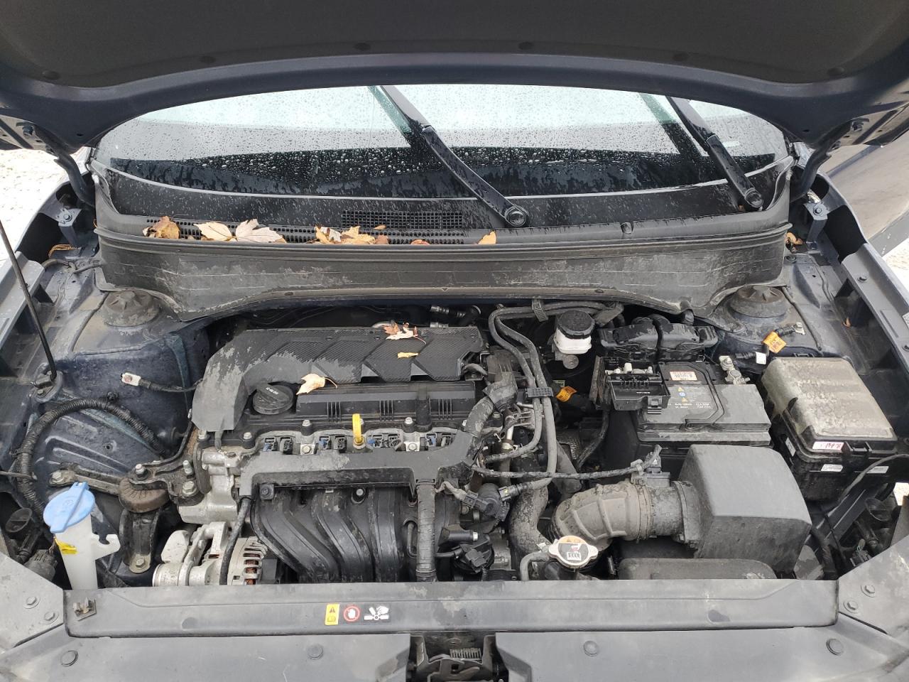 2022 Hyundai Venue VIN KMHRC8A3XNU151347 Copart auction photo, front end / side damage thumbnail 13