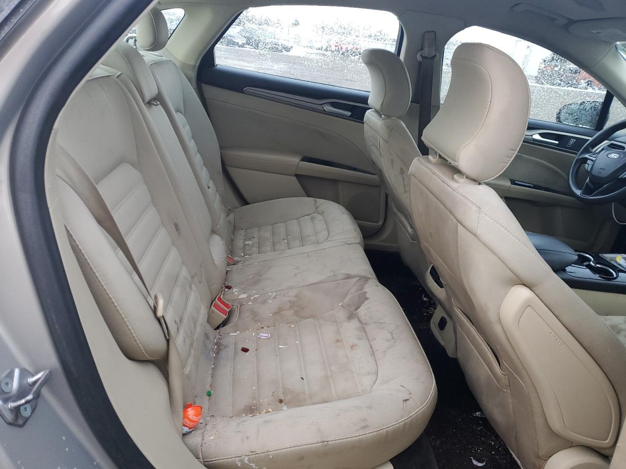 2015 Ford Fusion VIN 3FA6P0H73FR165966 Copart auction photo, side damage thumbnail 10