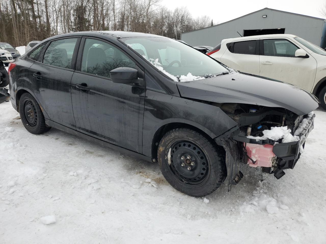 2012 Ford Focus VIN 1FAHP3F22CL438133 Copart auction photo, front end / all over damage thumbnail 4