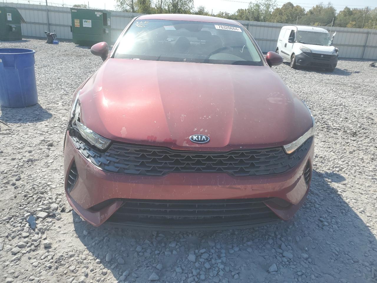 2021 KIA K5 VIN 5XXG14J22MG047988 Copart auction photo, rear end / front end damage thumbnail 5