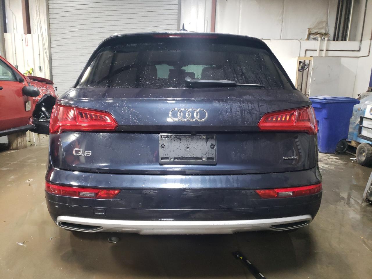 2019 Audi Q5 VIN WA1BNAFY4K2020539 Copart auction photo, front end / side damage thumbnail 6