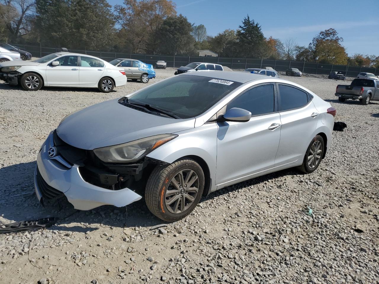 2014 Hyundai Elantra VIN KMHDH4AE7EU109207