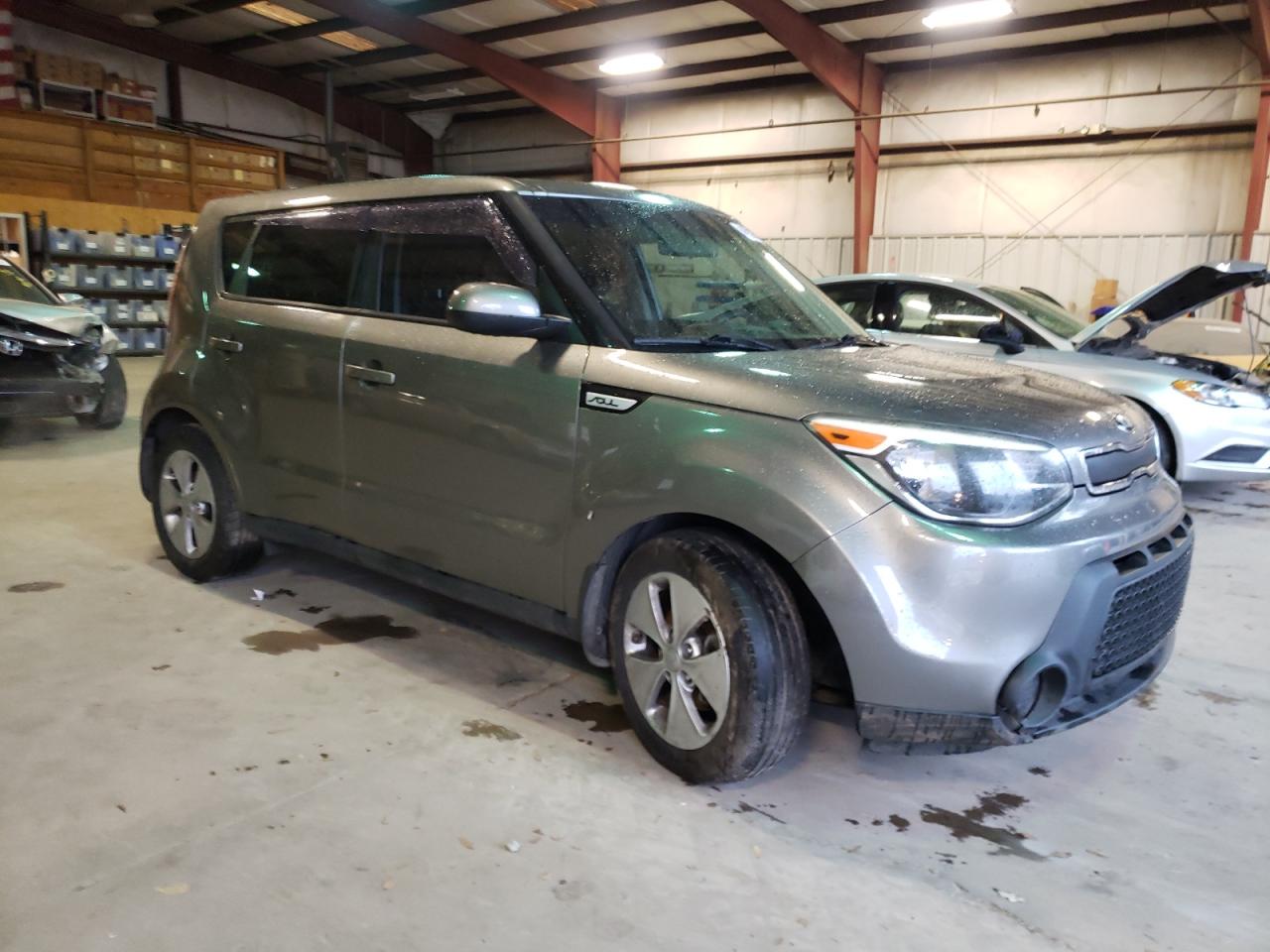 2015 KIA Soul VIN KNDJN2A20F7200474 Copart auction photo, side / undercarriage damage thumbnail 4