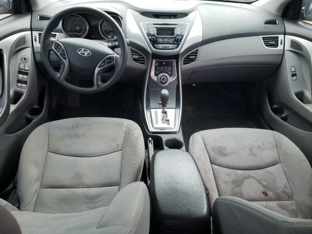 2013 Hyundai Elantra VIN KMHDH4AE2DU653984 Copart auction photo, vandalism / front end damage thumbnail 8