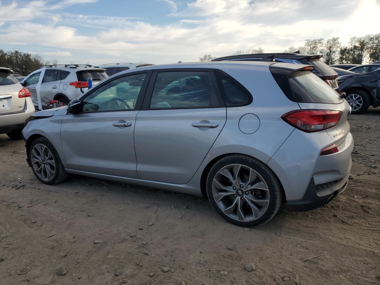 2020 Hyundai Elantra VIN KMHH55LC6LU146323 Copart auction photo, front end / minor dent/scratches damage thumbnail 2