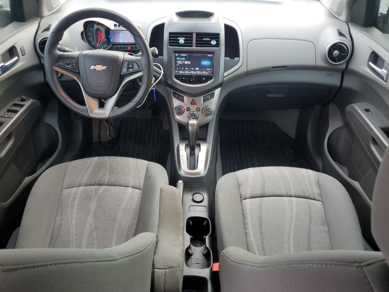 2016 Chevrolet Sonic VIN 1G1JC6SH4G4121711 Copart auction photo, mechanical damage thumbnail 8
