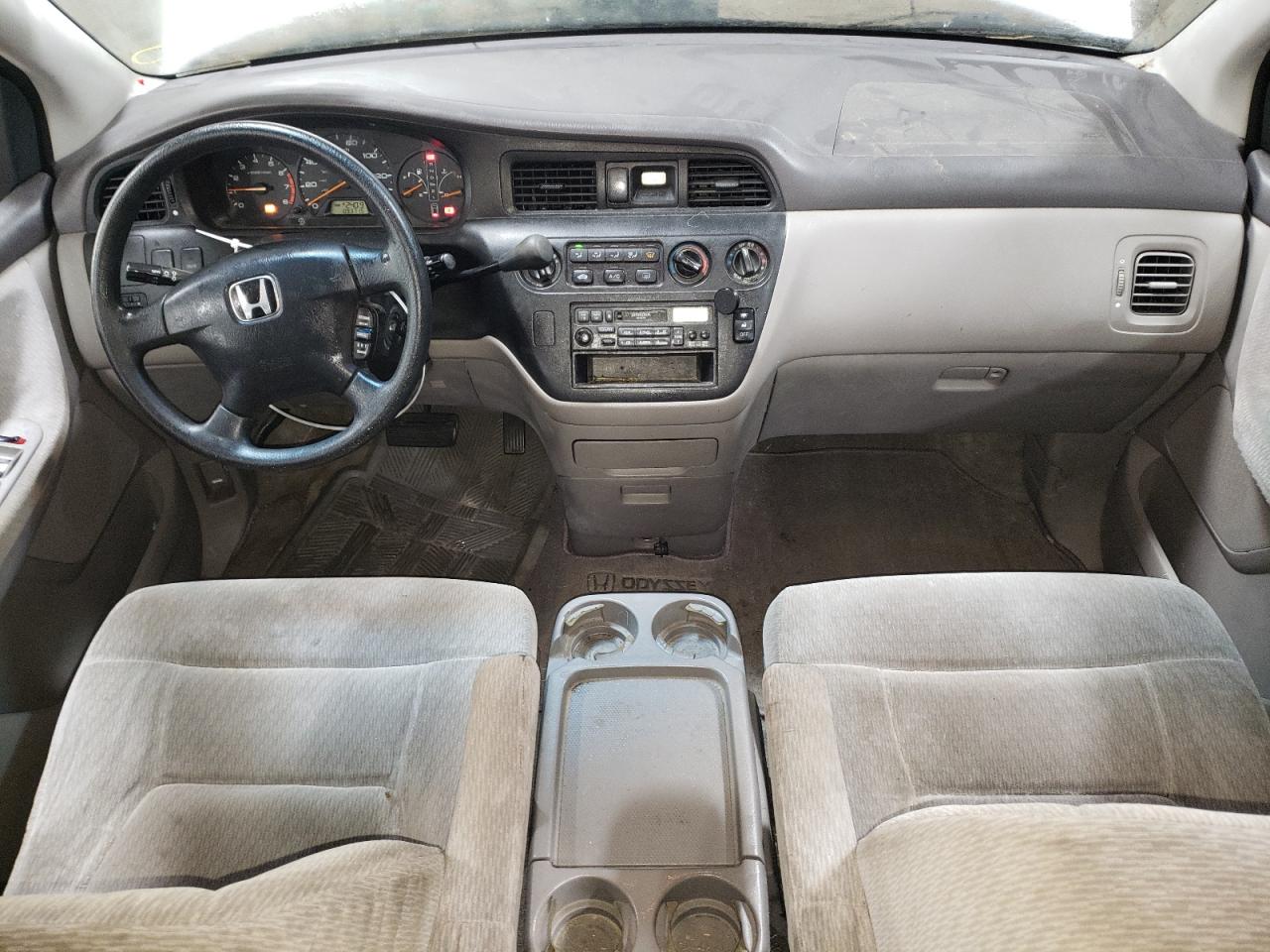 2002 Honda Odyssey VIN 2HKRL18542H515013 Copart auction photo, rear end / front end damage thumbnail 8