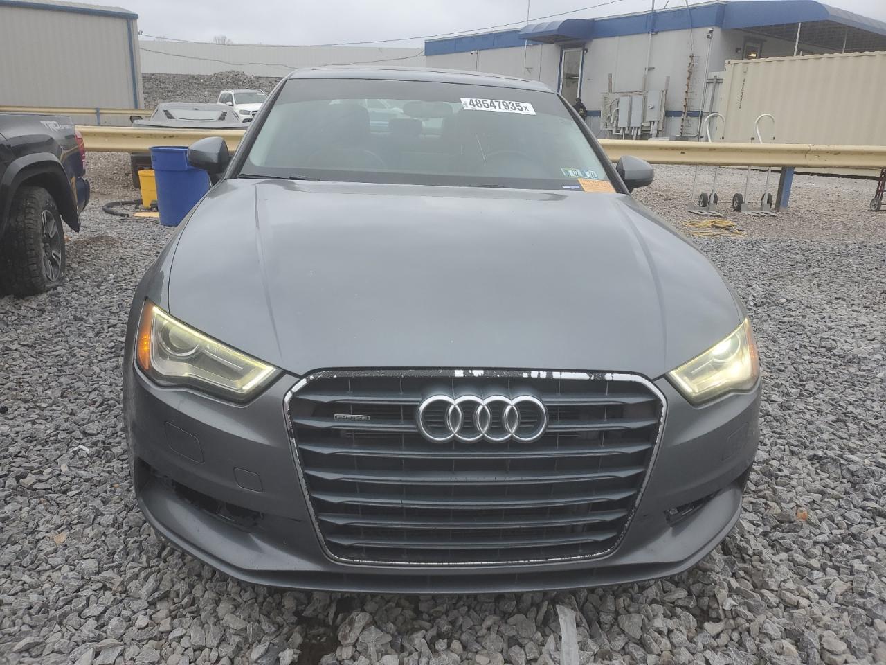2015 Audi A3 VIN WAUBFGFF5F1001575 Copart auction photo, side damage thumbnail 5