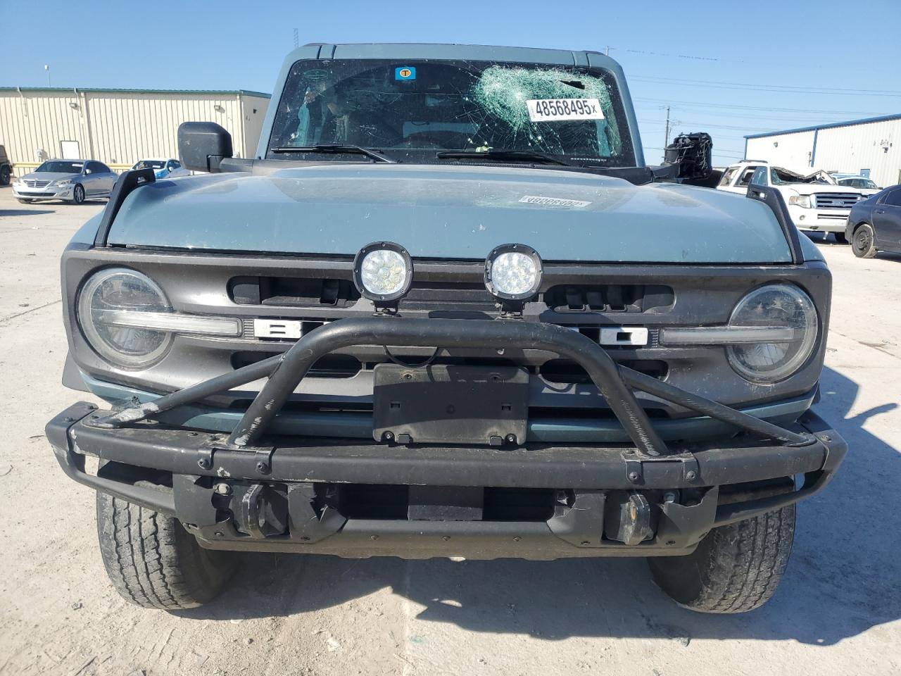 2022 Ford Bronco VIN 1FMEE5BP5NLB10929 Copart auction photo, all over damage thumbnail 5
