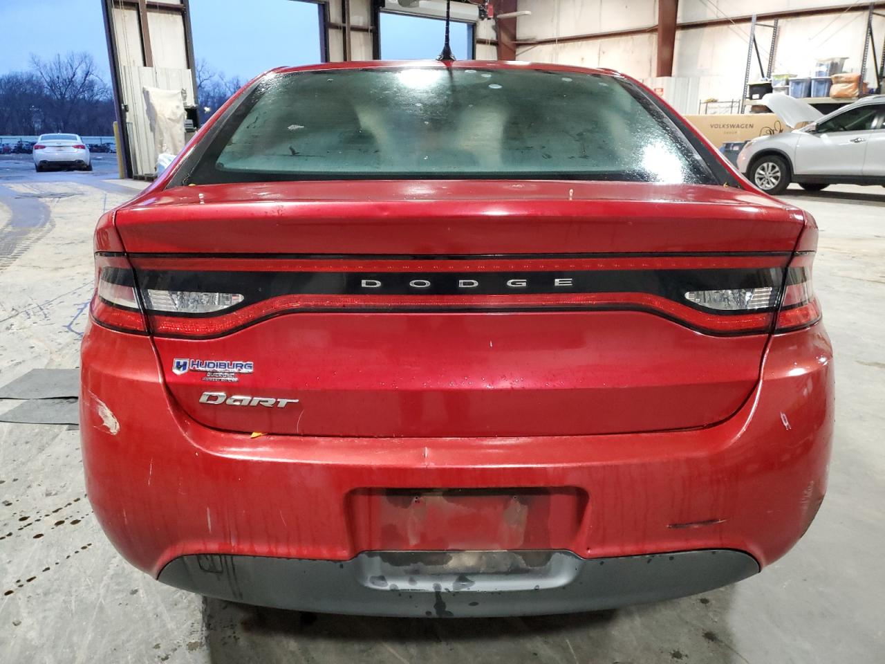 2013 Dodge Dart VIN 1C3CDFAA8DD175417 Copart auction photo, hail / minor dent/scratches damage thumbnail 6