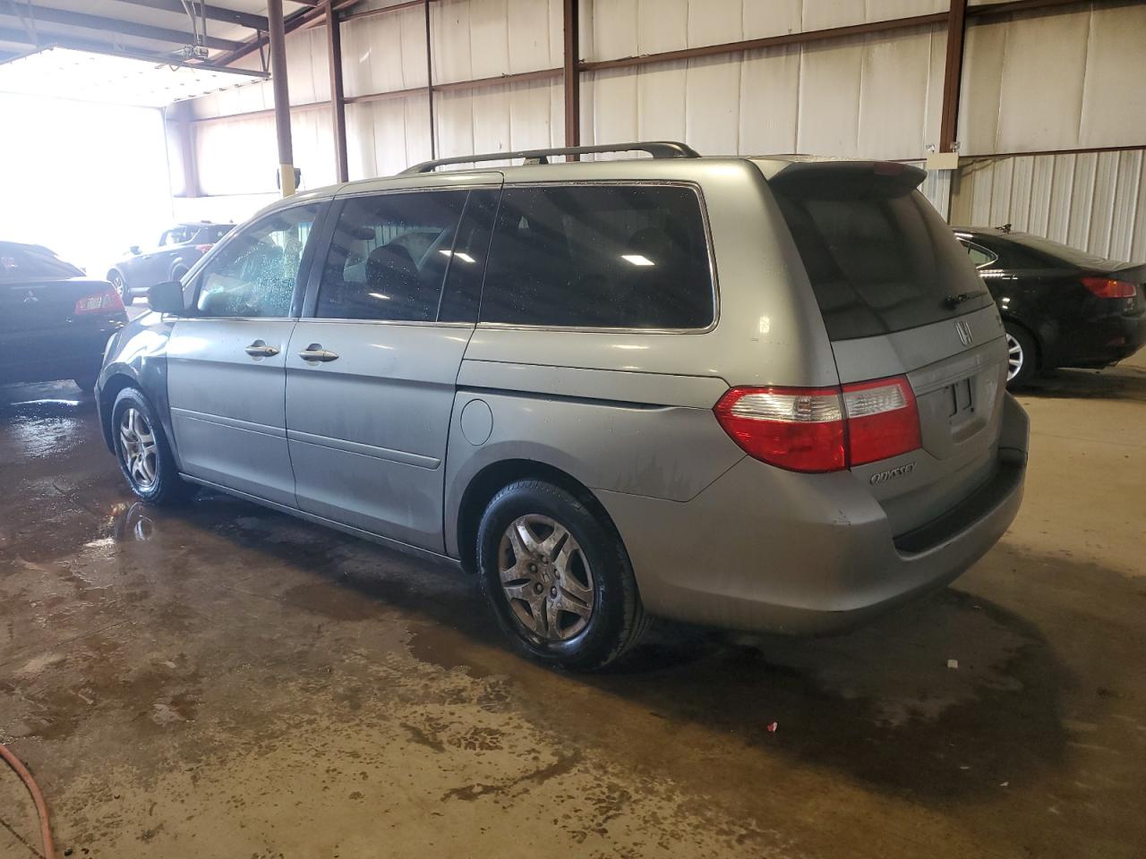 2007 Honda Odyssey VIN 5FNRL38647B066099 Copart auction photo, side / rear end damage thumbnail 2