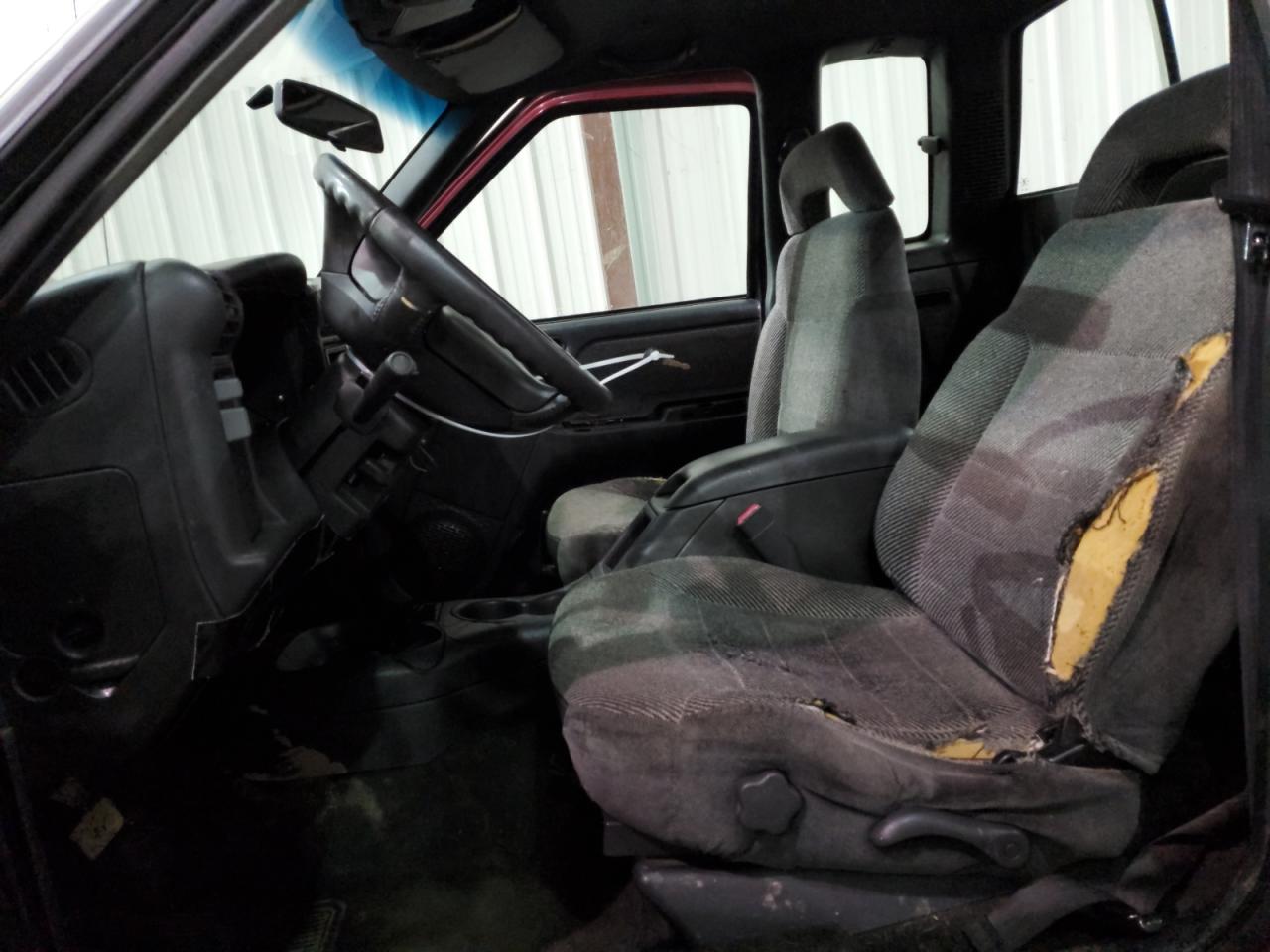 1996 Chevrolet S-10 Pickup VIN 1GCCS19W9TK176283 Copart auction photo, rear end damage thumbnail 7