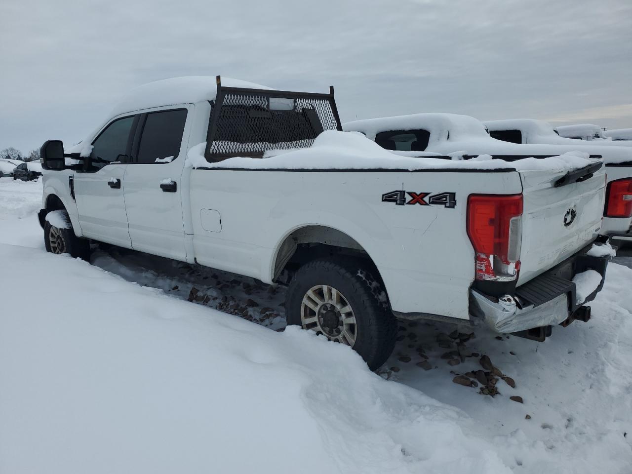 2018 Ford F250 VIN 1FT7W2B64JEC00054 Copart auction photo, front end / rear end damage thumbnail 2