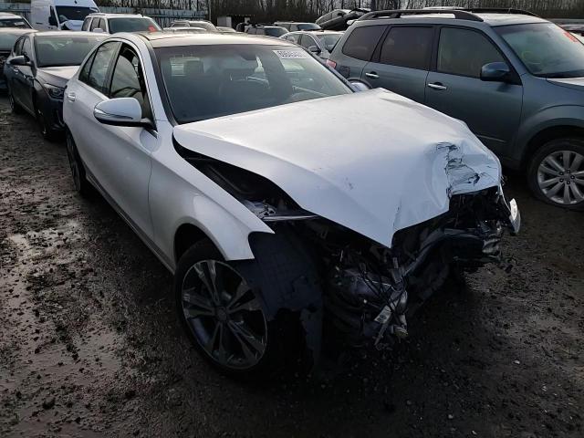 2015 Mercedes-Benz C-klasse VIN 55SWF4KB9FU016852 Copart auction photo, front end / side damage thumbnail 11