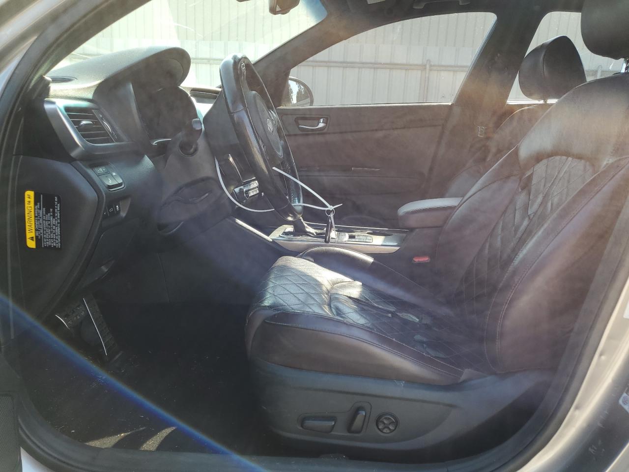 2017 KIA Optima VIN 5XXGV4L23HG126710 Copart auction photo, front end damage thumbnail 7