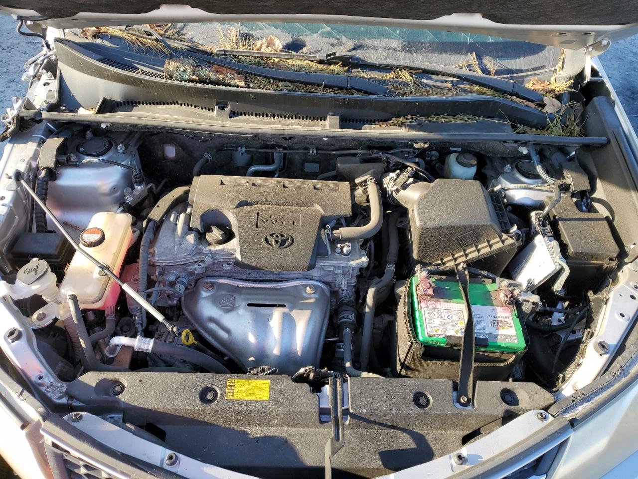 2014 Toyota RAV 4 VIN JTMYFREV4EJ011594 Copart auction photo, all over damage thumbnail 12