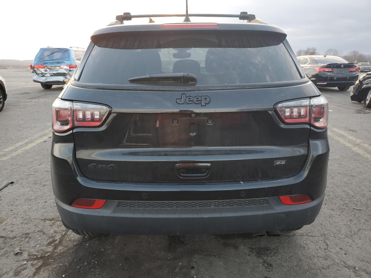 2019 Jeep Compass VIN 3C4NJDAB0KT723606 Copart auction photo, front end damage thumbnail 6