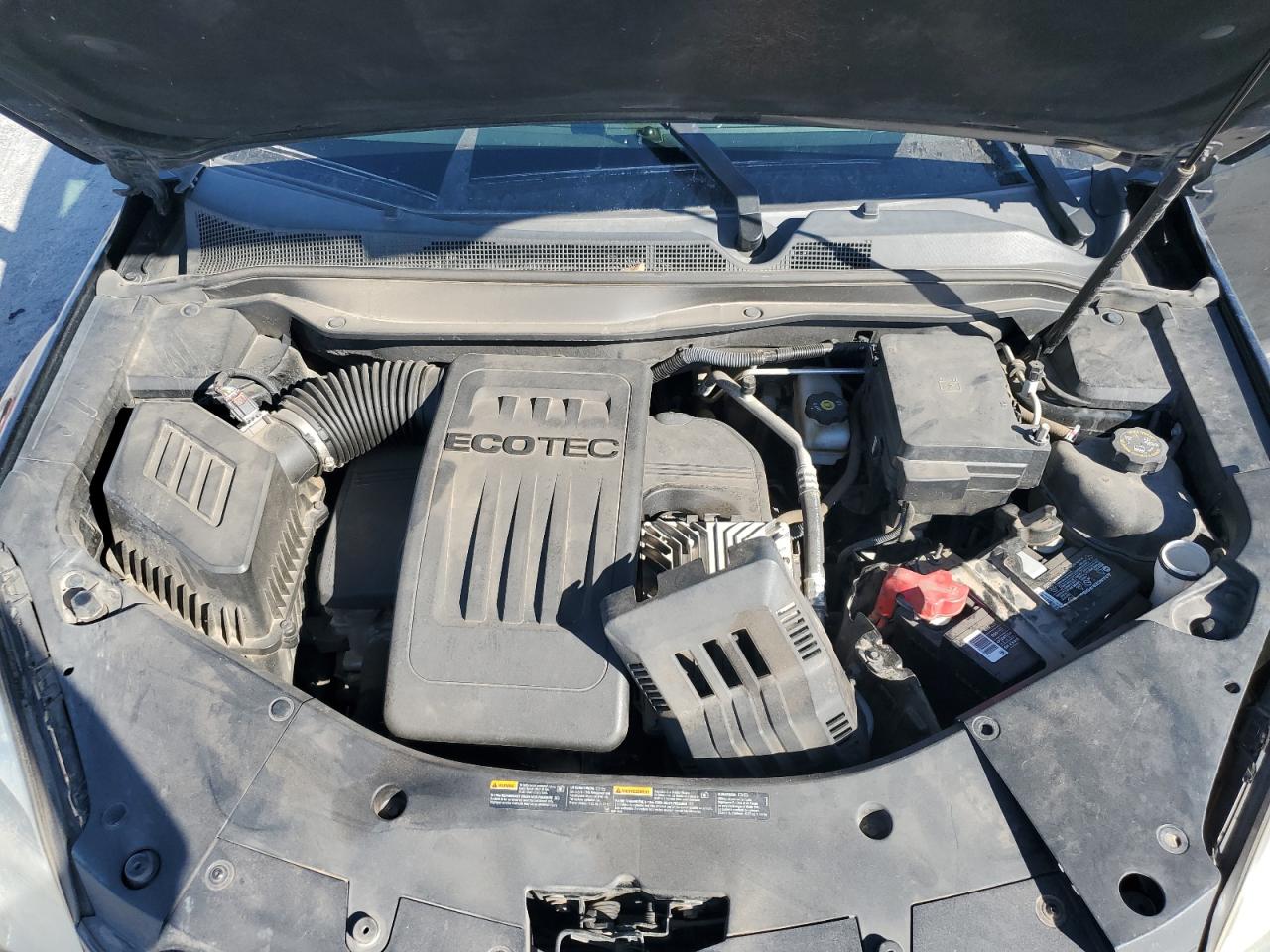 2014 Chevrolet Equinox VIN 2GNALBEK6E6120523 Copart auction photo, front end / undercarriage damage thumbnail 13