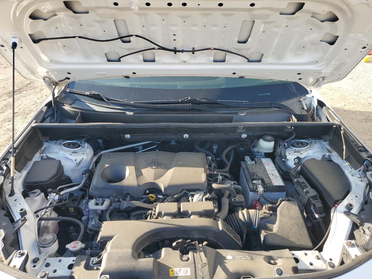 2019 Toyota RAV 4 VIN JTMH1RFV3KD513651 Copart auction photo, all over damage thumbnail 12