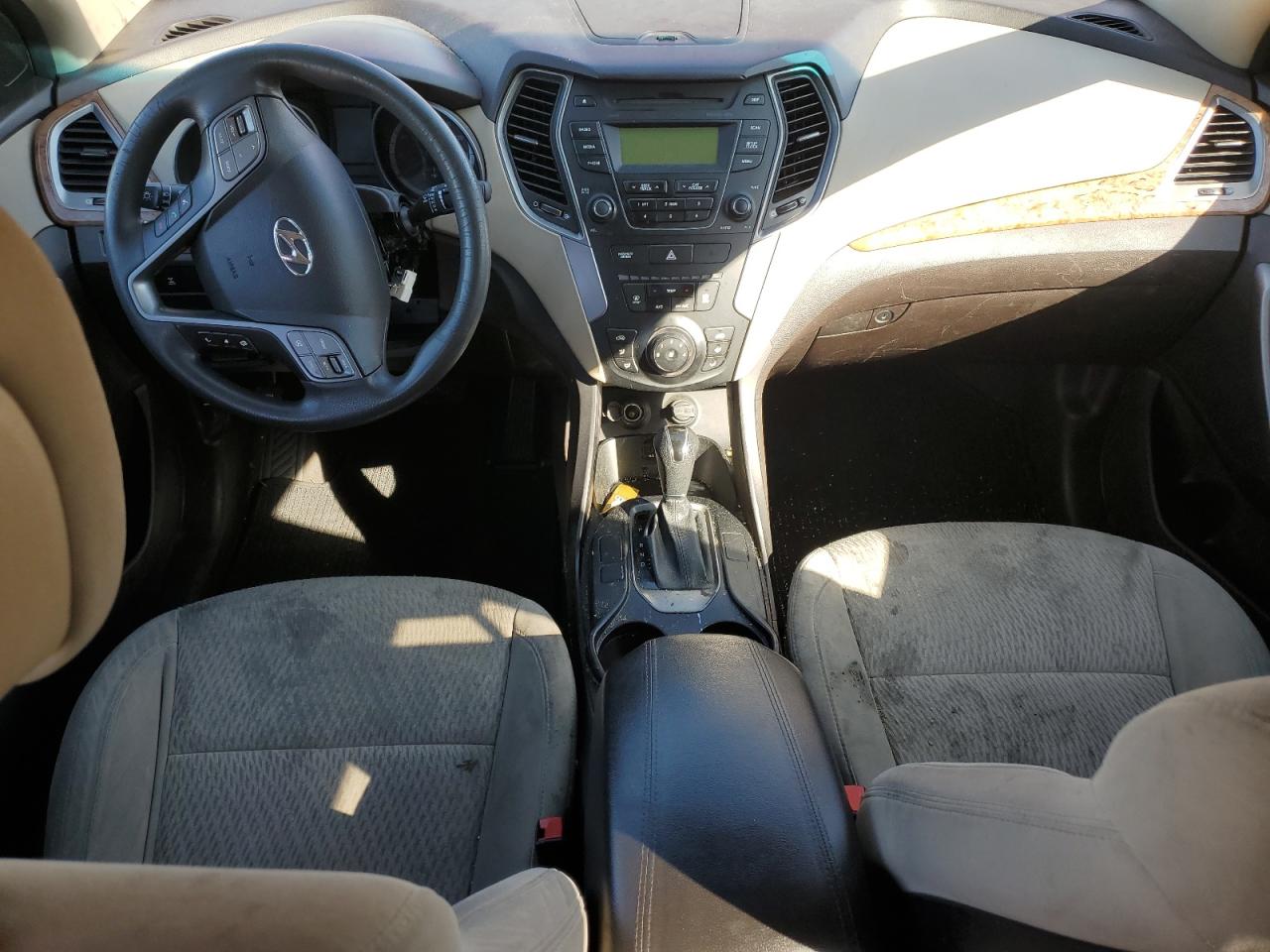2014 Hyundai Santa Fe VIN 5XYZTDLB1EG152521 Copart auction photo, vandalism damage thumbnail 8