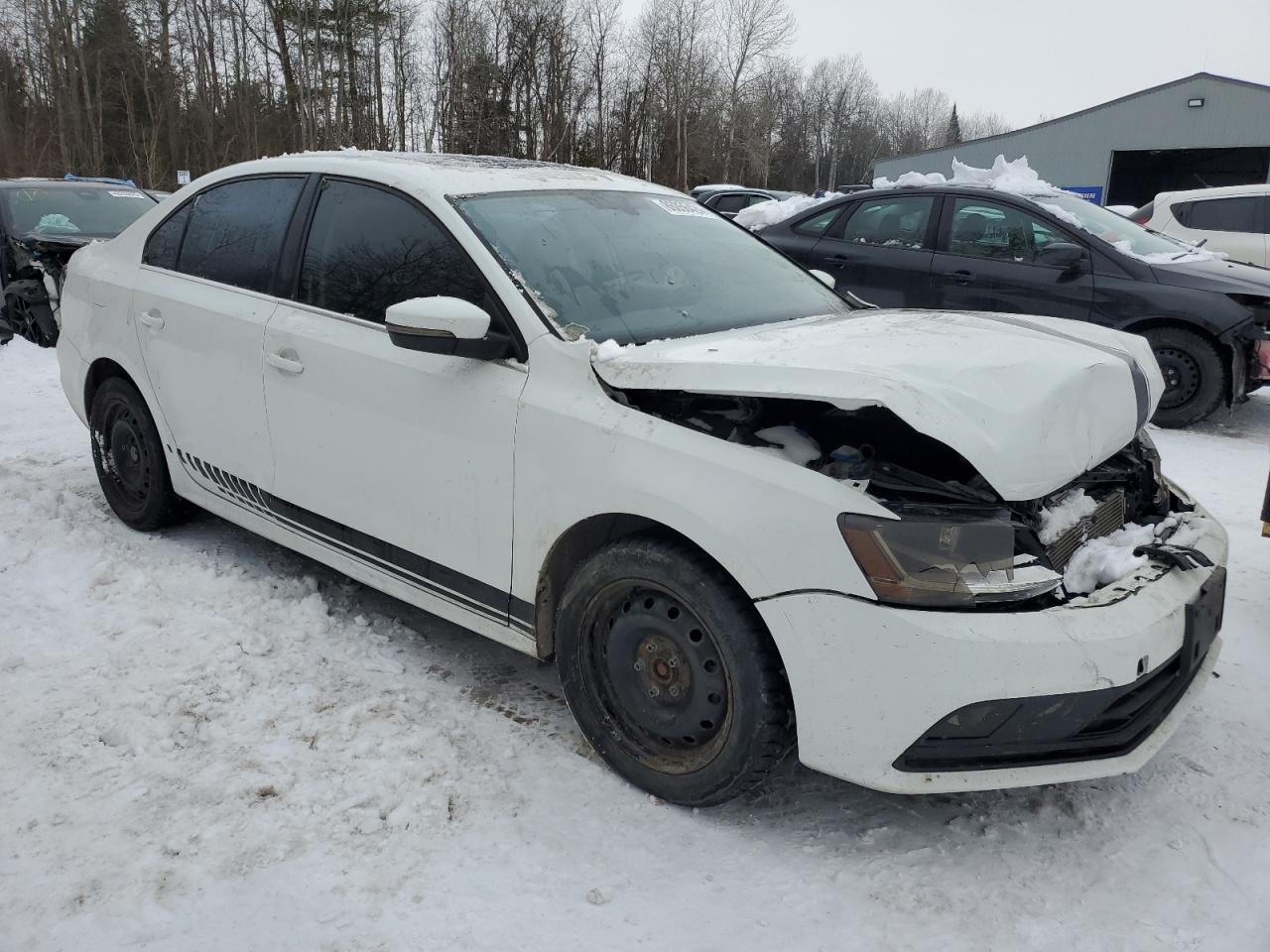 2017 Volkswagen Jetta VIN 3VWL17AJ5HM271376 Copart auction photo, front end damage thumbnail 4